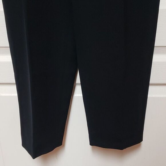Amanda Smith  Pure Wool Black Pants sz 12 - Picture 9 of 10